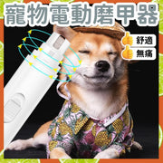 Safe pet nail grinder and claw grinder, painless and non-injurious to nail lines, for newborns and old age (white battery model) Nail Care