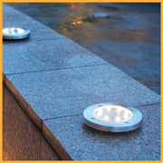 2 Pack-Solar LED Ground Light Outdoor Lawn Light Street Light