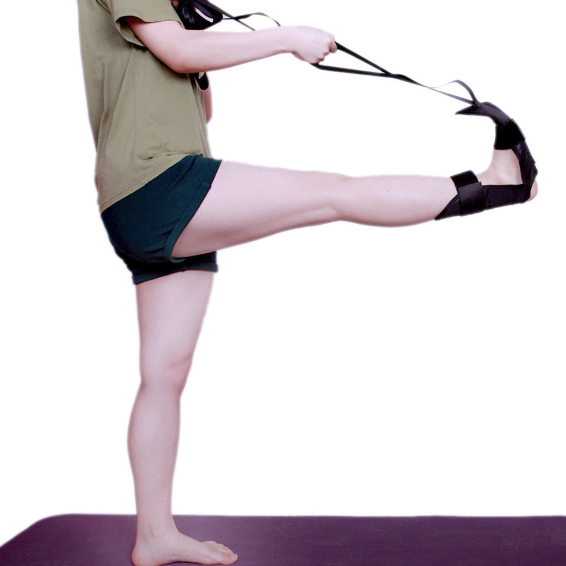 Rehabilitation training stretching belt auxiliary ankle ligament stretcher Velcro yoga auxiliary stretching belt ankle correction belt other yoga supplies