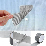 DIY Window Screen Repair Patch, Dark Gray, 5cm x 200cm (2m), Mosquito Netting, Mosquito Repellent