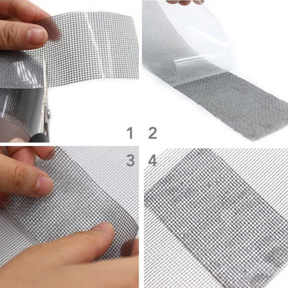 DIY screen screen repair subsidy black gray 5cm x 200cm 2m mosquito net anti-mosquito repellent sealing glue