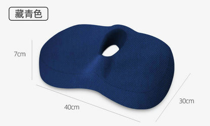 Office protective seat cushion, memory foam, breathable mesh chair cushion, support cushion, waist and hip protection, car seat cushion for hemorrhoid patients