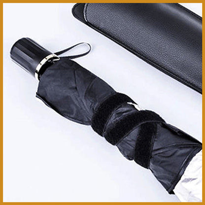 Fine code portable car windshield umbrella type sun shield sun protection umbrella car sun shield 125cm*65cm sun shield