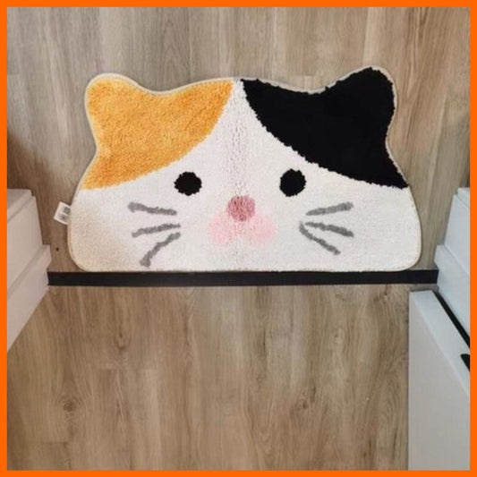 可愛貓貓地毯 地墊 70cm*40cm 廁所吸水地毯- View 1-ManyMart 萬嚟買