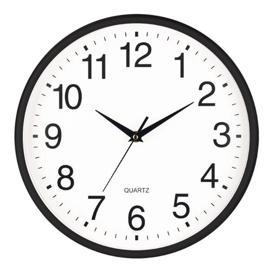 30cm x 30cm Arabic numeral silent clock Arabic numeral living room wall clock 12-inch simple digital wall clock electronic clock