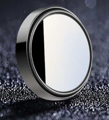 2塊360度旋轉按壓式汽車小圓後視鏡-銀色(兩個)可調角度側鏡輔助倒後鐘 3M 膠紙 不留痕 盲點鏡  汽車用品 輔助 盲點鏡