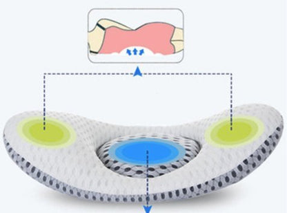 睡眠支撑腰椎舒压护腰枕孕妇枕平睡侧睡记忆棉枕