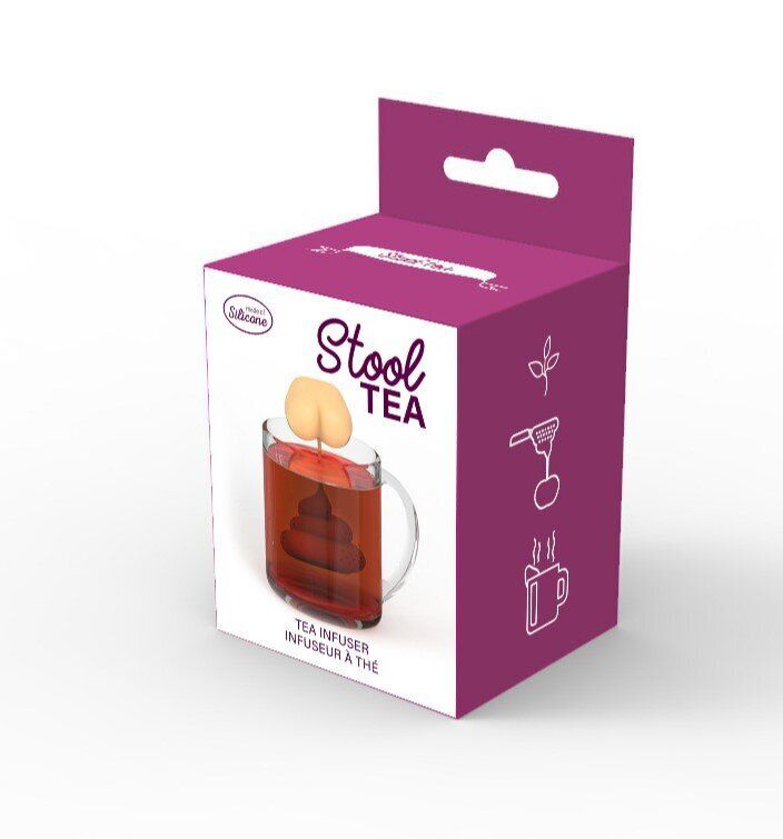 patpat便便泡茶器 茶濾茶隔 大便茶漏茶具矽膠茶葉袋 解壓屁屁茶具- View 3-ManyMart 萬嚟買