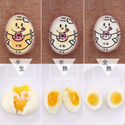 日本煮蛋計時器廚房創意煮雞蛋定時器溫泉蛋溏心蛋觀測器廚房好物 計時器- View 4-ManyMart 萬嚟買