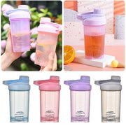 Blue 500ml sports and fitness shaker cup, stirred milkshake cup, breakfast cup, water cup, water bottle