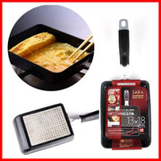 Tamagoyaki IH non-stick pot Tamagoyaki pan omelette pan induction cooker available 13x18cm Tamagoyaki frying pan frying pan
