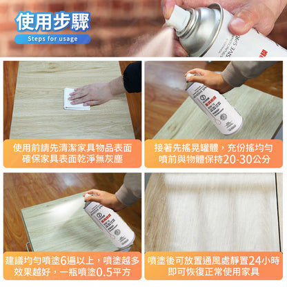 Furniture spray film, oil-proof, scratch-resistant, tear-resistant spray film, transparent coating, furniture film, transparent protective film tool box