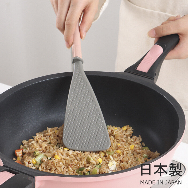 Non-stick rice fried rice spatula, non-stick pan, nylon cooking spatula, high temperature resistant triangular spatula, wok spatula