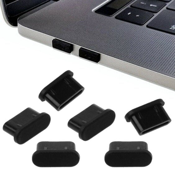 [Pack of 3] USB Type-C interface Type-c charging port data plug mobile phone dust plug silicone dust plug