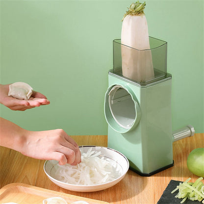 Hand-cranked vegetable cutter, multifunctional kitchen shredder, potato shredder, grater [parallel import]