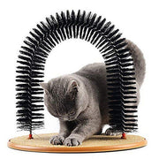 Arch hair scrubber cat massager cat massager pet bath brush scrubber scratcher cat scratching board