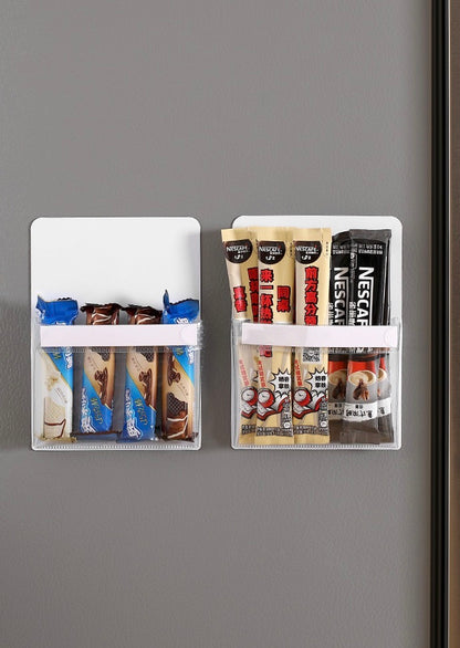 透明磁性收納盒 家用冰箱貼 儲物盒