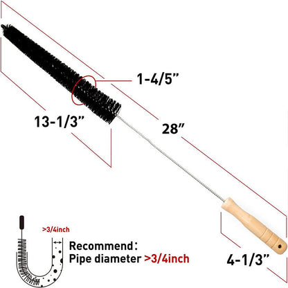Washing machine cleaning brush dryer pipe cleaning brush washing machine cleaning inner barrel inner wall brush
