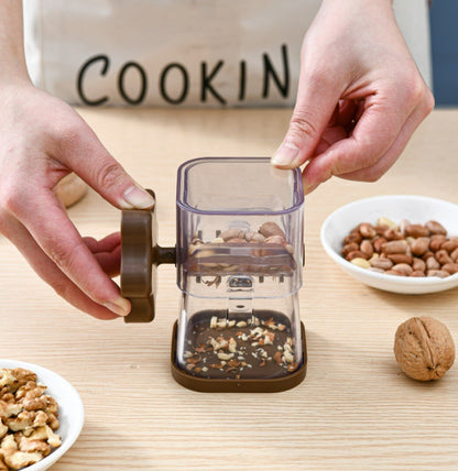 Manual walnut grinder household grinder-coffee color mixing bowl