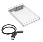 透明USB3.0透明硬盘盒2.5寸sata硬盘盒笔记本硬盘盒