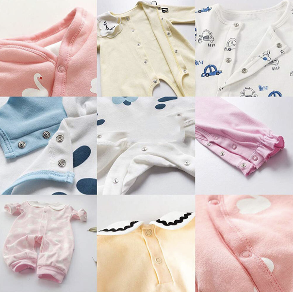 [200-piece set] Multi-color five-claw buckle installation clamp, mother-in-law buckle, colorful five-claw buckle, baby clothes concealed buckle, anti-leak buckle, invisible mother-in-law buckle, no seam concealed buckle, hand pressure clamp set pliers