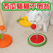 貓咪玩具逗貓棒自嗨解悶神器彈簧劍麻球磨爪耐咬貓抓板幼貓不倒翁