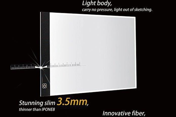 USB LED light box tracing board drawing board