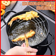 Induction cooker is suitable for tempura fryer, Japanese fryer, non-stick wheat rice fryer, oil fryer, non-stick fryer