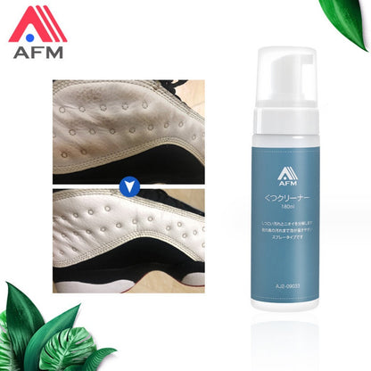 日本AFM 板鞋小白鞋清洁泡沫干洗液运动鞋清洁剂鞋油Parallel import 平行进口