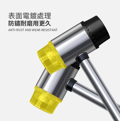 Rubber mallet Highly elastic rubber mallet Rubber installation hammer Stainless steel Bing hammer Installation hammer Rubber hammer Safety hammer