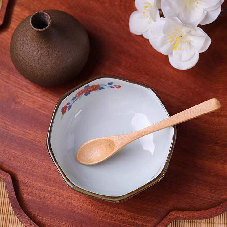 2 Japanese Ceramic Tableware Retro Imari-style Household Japanese Rice Bowls Round Bowl Soup Bowls