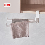 Kitchen paper towel rack under the cabinet hanging paper rack storage rack special paper oil-absorbing plastic wrap storage rack