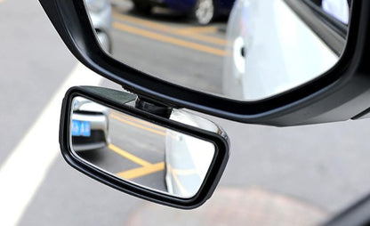 可調角度 汽車後視鏡倒車輔助鏡加裝前後輪盲區鏡教練車倒後鏡改裝廣角盲點 輔助 盲點鏡