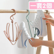 2 simple shoe racks, wall-mounted, punch-free hanging shoe racks, household shoe brackets, shoe storage racks