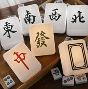 發財麻雀燈 麻將夜燈 發財 招財小物 新年開運小物 拜年伴手禮 創意禮物 新年擺設利是 無線夜燈