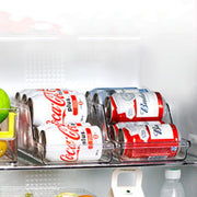 Japanese-style Canned Drink Organizer for Refrigerator - 1 piece