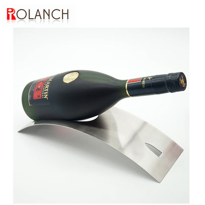 Arched Balanced Wine Rack Black Walnut Wine Cabinet Wine Home Bottle Holder Wine Rack
