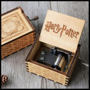 Harry Potter mini hand-cranked music box hand-cranked music box hand-cranked style + chords are classic tunes from Harry Potter Harry Potter