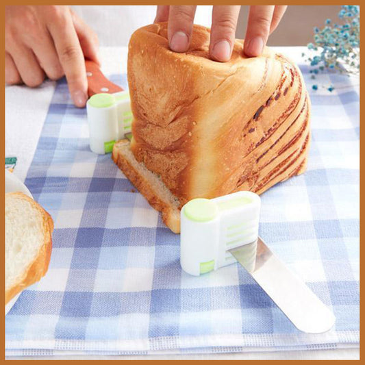 (pair) bread cutter bread knife