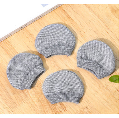 [Pack of 4] Luggage wheel protective cover Trolley suitcase wheel cover Office chair wheel cover Door handle gloves Luggage cover Chair foot socks Anti-slip chair foot protective cover Anti-slip wheel cover