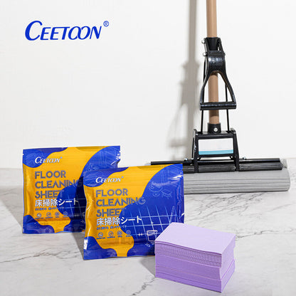 CEETOON多效地板清洁片家用拖地一次性瓷砖地板清洁剂清香去污垢地板清洁剂