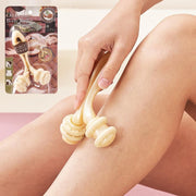 Manual roller firming and lifting massager leg massage double roller massage relaxes calf meridians