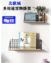 Nordic style multi-purpose storage rack and storage rack to increase storage space and save space in kitchen, bathroom and living room