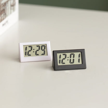 Mini Japanese electronic clock (black) 5.5cm electronic clock