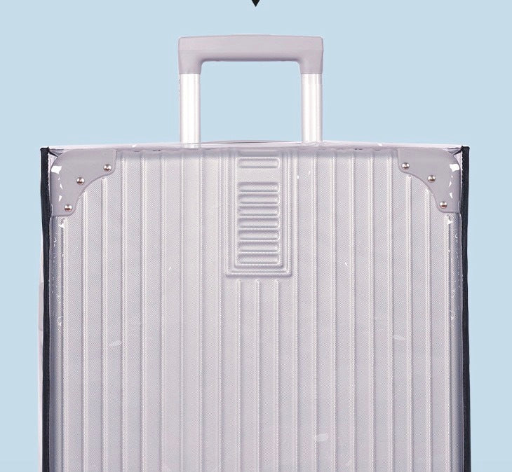 行李箱保護套防水行李袋加厚耐磨旅行箱防塵罩PVC透明箱套 26寸 行李罩