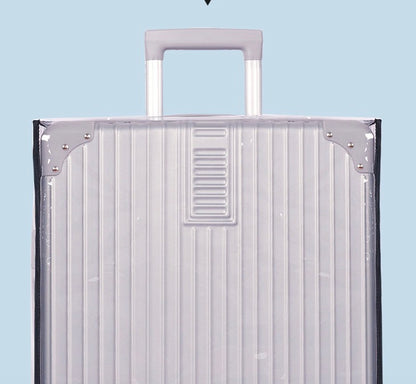 行李箱保护套防水行李袋加厚耐磨旅行箱防尘罩PVC透明箱套26寸行李罩