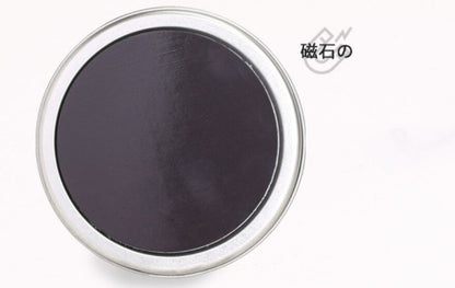 ECHO日本圓形磁吸收納盒 冰箱廚房磁鐵式小物件收納罐 儲物盒
