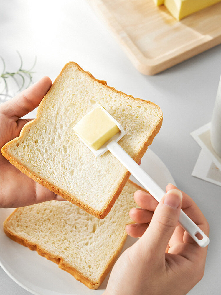 Japanese KM plastic butter cutter cheese cheese cutter tool household baking butter dicing knife bread knife