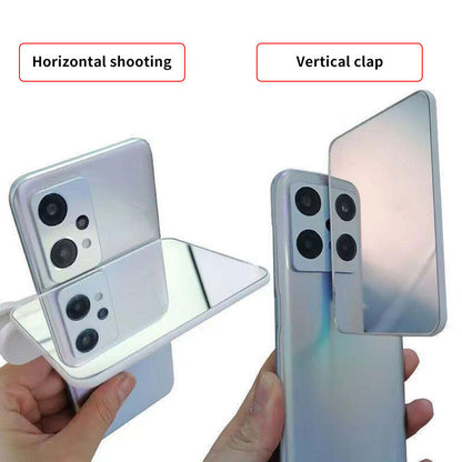 [White] Sky Realm Mobile Phone Reflection Shooter Travel Mobile Phone Reflection Shooting Clip