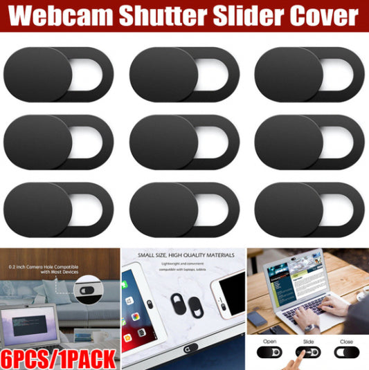 [Pack of 6] Computer Lens Privacy Cover Metal Privacy Cover Mobile Phone Lens Privacy Cover Protection Privacy Lens Blocking Protector Computer Lens Blocking Protector Ultra-Thin Camera Cover